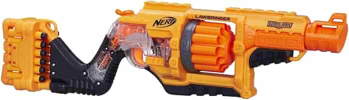 NERF LAWBRINGER ナーフ ドゥームランズ ロウブリンガー Amazon.com: Nerf Doomlands 2169 Lawbringer Blaster : Toys